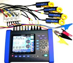 Użycie analizatorów jakości energii elektrycznej lub multimetrów do badania częstotliwości