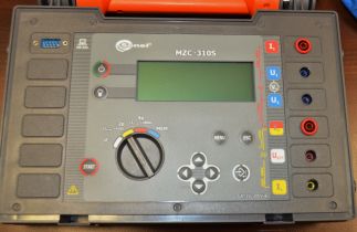Laboratorium przyrządów pomiarowych: pomiar pętli zwarcia MZC 310 S Sonel - pomiar prądem 42 A